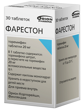 Фарестон, таблетки 20мг, 30 шт