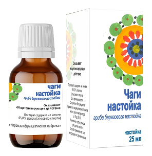 Чаги настойка, флакон 25мл