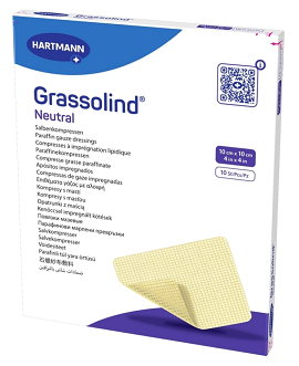 Повязка мазевая Гразолинд нейтральный 10х10см 10 шт