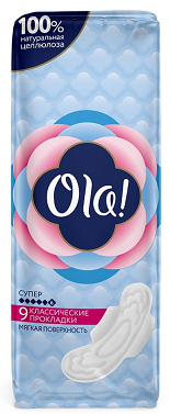Ola (Ола) прокладки wings super впитывающее 9 шт