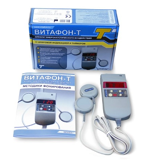 Аппарат виброакустического воздействия Витафон-Т с цифровой индикацией и таймером