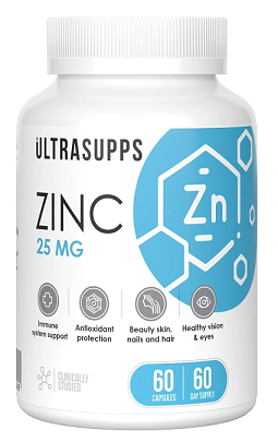 Ультрасаппс цинк, капсулы 60шт БАД
