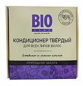 Купить biozone (биозон) кондиционер твердый для объема волос ежевика и масло кокоса, 50г в Кстово