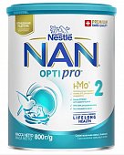 Купить nan optipro 2 (нан) смесь сухая для детей с 6 месяцев, 800г в Кстово