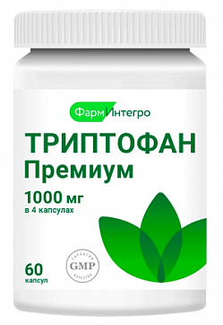 Триптофан премиум, капсулы 60шт БАД