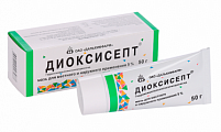Купить диоксисепт, мазь для местного и наружного применения 5%, 50г в Кстово
