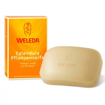 Купить weleda (веледа) мыло детский с календулой 100 мл в Кстово