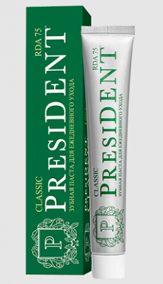 Купить президент (president) зубная паста классик, 100мл в Кстово