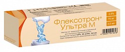Купить флексотрон ультра м, имплантант вязкоэластиный стерильный для внутрисуставных инъекций 25мг/мл, шприц 3мл в Кстово