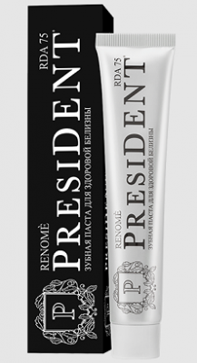 Купить президент (president) зубная паста реноме, 50мл в Кстово