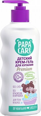 Купить papa care (папа кеа) крем-гель для купания, 250 мл в Кстово