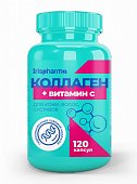 Купить ирисфарма (irispharma) коллаген с витамином с для кожи, волос, суставов, капсулы 120 шт бад в Кстово