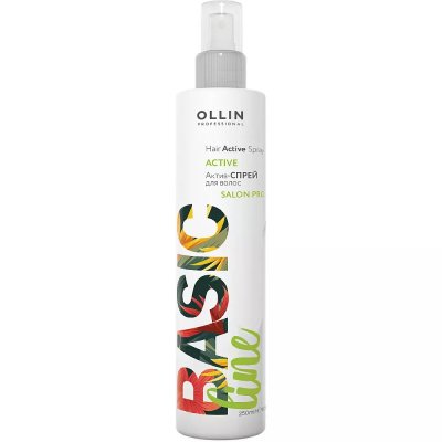 Купить ollin prof basic line (оллин) актив-спрей для волос, 250мл в Кстово