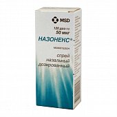 Купить назонекс, аэрозоль назальный 50мкг/доза, 120доз от аллергии в Кстово