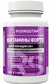 Купить risingstar (рисингстар) витамины форте поливитаминный комплекс для женщин 30+, таблетки, покрытые пленочной оболочкой массой 1,660г 60 шт. бад в Кстово