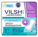 ДОКТОР ВИЛШ прокладки урологические Мини плюс бортик-резинка, 10шт