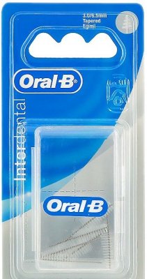 Купить oral-b (орал-би) ершики для межзубной щетки, конические, 6 шт в Кстово