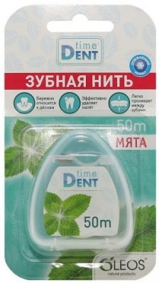 Купить таймдент (timedent) зубная нить мята 50м в Кстово