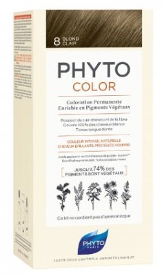 Купить фитосолба фитоколор (phytosolba phyto color) краска для волос оттенок 8 светлый блонд в Кстово