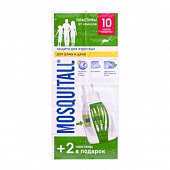 Купить mosquitall (москитолл) защита для взрослых пластинки от комаров 12шт в Кстово