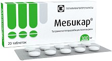 Купить мебикар, таблетки 300мг, 20 шт в Кстово