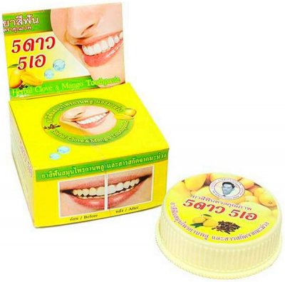 Купить 5 star cosmetic (5 стар косметик) зубная паста травяная с экстрактом манго, 25г в Кстово