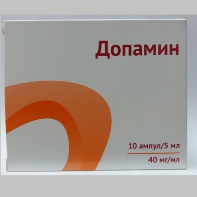 Купить допамина гидрохлорид, конц д/р-ра д/инф 4% амп 5мл n10 (озон ооо, россия) в Кстово