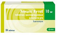 Купить элицея ку-таб, таблетки, диспергируемые 10мг, 84 шт в Кстово