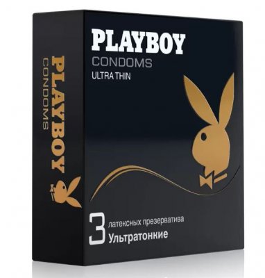 Купить playboy (плейбой) презервативы ультратонкие 3шт в Кстово