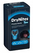 Купить huggies drynites (драйнайтс) трусики одноразовые ночные для мальчиков 8-15 лет, 9 шт в Кстово