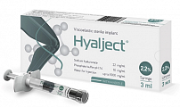 Купить гиалджект имплантат вязкоэластичный стерильный 2,2% 2мл шприц с иглой 21 g 1шт в Кстово