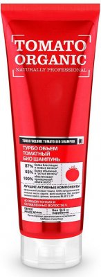 Купить organic shop (органик) шампунь био томатный турбо объем 250 мл в Кстово