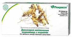 Купить диоскорея ниппонская корневища с корнями, фильтр-пакеты 1,5г 20шт бад в Кстово
