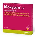 Купить монурал, гранулы для приготовления раствора для приема внутрь 3г, 1 шт в Кстово