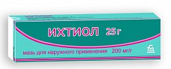 Купить ихтиоловая мазь, 20%, туба 25г в Кстово