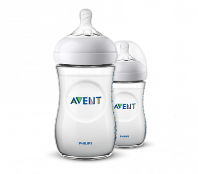 Купить avent (авент) бутылочка для кормления с 1 месяца natural 260 мл 2 шт (scf033/27) в Кстово