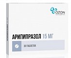Купить арипипразол, таблетки 15мг, 30 шт в Кстово