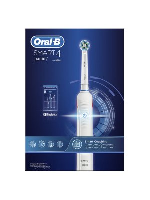 Купить oral-b (орал-би) электрическая зубная щетка smart 4 (4000) в Кстово