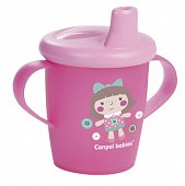 Купить canpol (канпол) чашка-непроливайка с 9 месяцев toys розовая 250 мл в Кстово