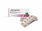 Купить кветиапин, таблетки, покрытые пленочной оболочкой 200мг, 60 шт в Кстово