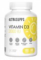 Купить ultrasupps (ультрасаппс) витамин д3 2000ме, капсулы 180 шт бад в Кстово