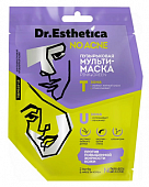 Купить dr. esthetica (др. эстетика) no acne мульти-маска пузырьковая pink&green 1шт в Кстово
