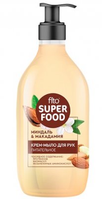 Купить фитокосметик fito superfood крем-мыло для рук жидкое питательное, 520мл в Кстово