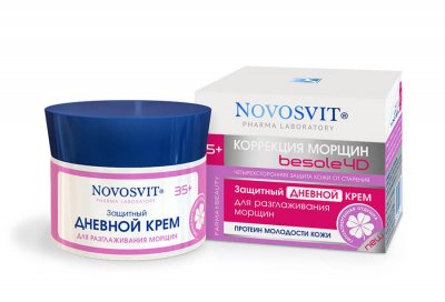 Купить novosvit (новосвит) крем дневной для разглаживания морщин защитный, 50мл в Кстово