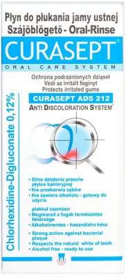 Купить курасепт (curasept) ополаскиватель хлоргексидин 0,12% 200мл ads 212 в Кстово