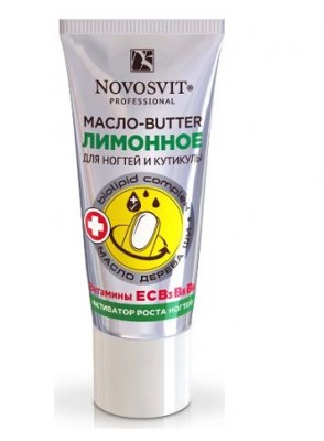 Купить novosvit (новосвит) масло-butter активатор роста ногтей лимон, 20мл в Кстово