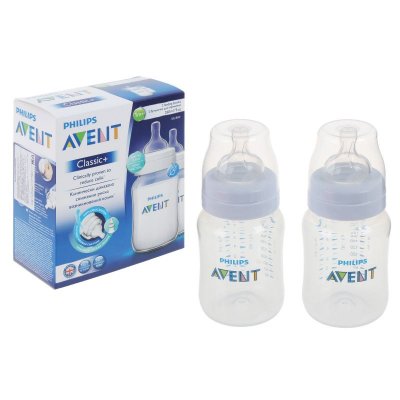 Купить avent (авент) бутылочка для кормления с 1мес 260 мл 2 шт (scf563/27) (авент, соединенное королевство в Кстово