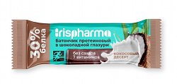 Купить ирисфарма (irispharma) батончик протеиновый 30% кокосовый десерт в шоколадной глазури, 40г бад в Кстово