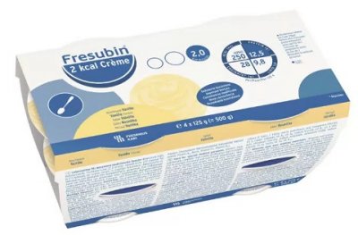 Купить fresubin (фрезубин), крем для энтерального питания со вкусом ванили, 125г 4 шт (2ккал) в Кстово