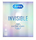 Купить durex (дюрекс) презервативы invisible extra lube, 3шт в Кстово